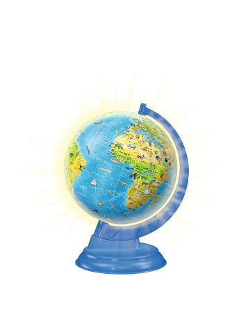 Ravensburger Ravensburger Puzzle 180 Teile Bauspiel Kinderglobus mit Licht deutsch in bunt