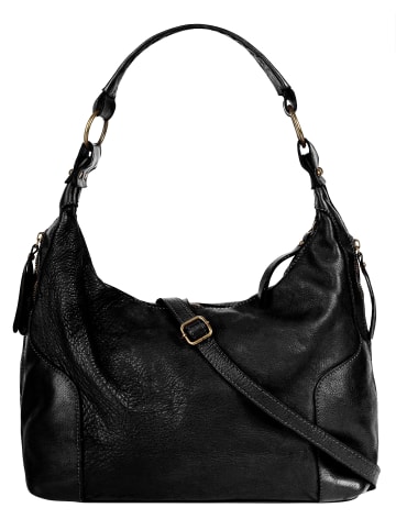Samantha Look Shopper echt Leder in schwarz