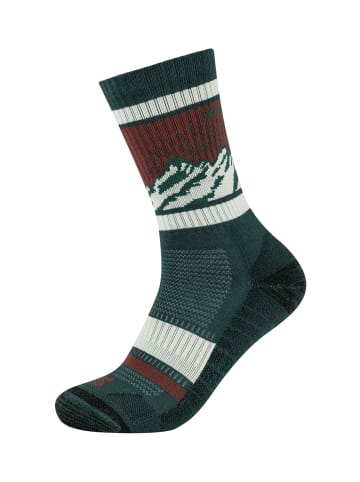 SALOMON Socken 2er Pack hike in Panderosa Pine/Black