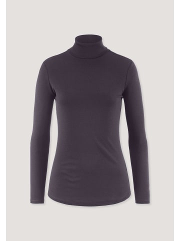 Hessnatur Softrib Longsleeve in dunkle traube