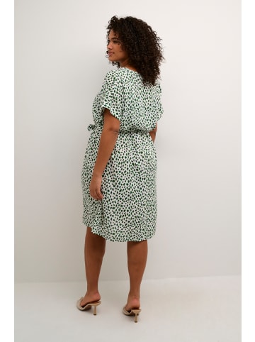 KAFFE curve Kleid KCane Regular fit in Greencolors Graphic Dot