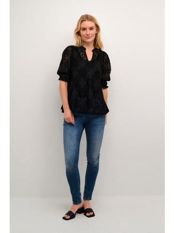 CULTURE Langarm-Bluse CUolu Relaxed fit in Black