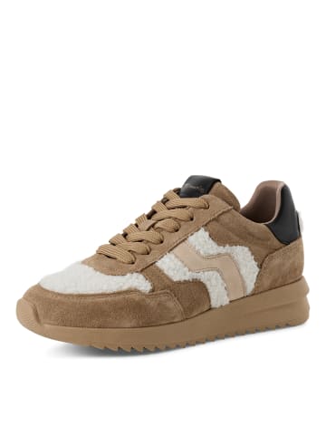 Tamaris Schnürhalbschuh in taupe
