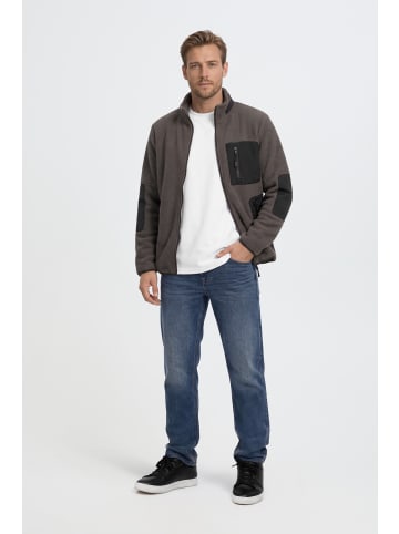BLEND Kapuzensweatjacke BHLauke in Dunkelgrau