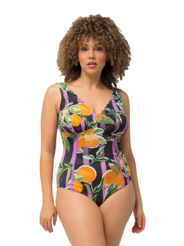 Ulla Popken Badeanzug in helles pink