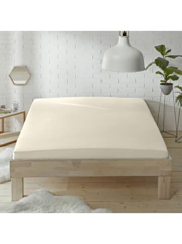 Erwin Müller Haustuch, Renforcé Bettlaken Würzburg in natur