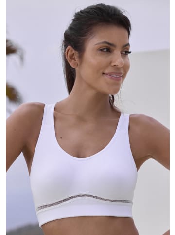 LASCANA ACTIVE Sport-BH in weiß