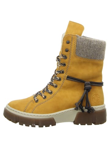 rieker Schnürstiefelette in gelb
