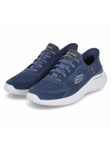 Skechers Slip-On-Sneaker EMERGED in Blau