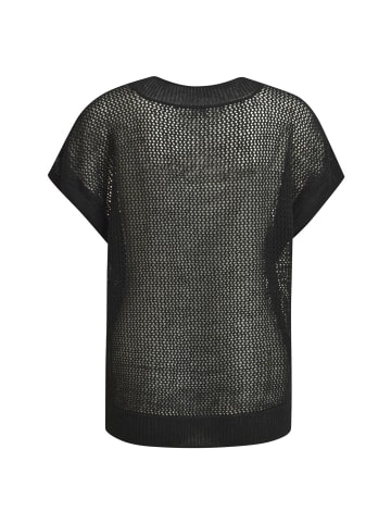 Milano Italy 1/2 Sleeve Pullover with Oversized Passform in Black