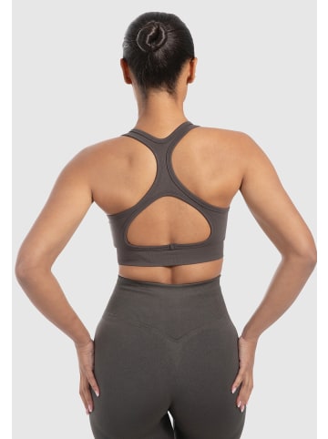 SMILODOX Sport BH Louisa in Dunkelgrau