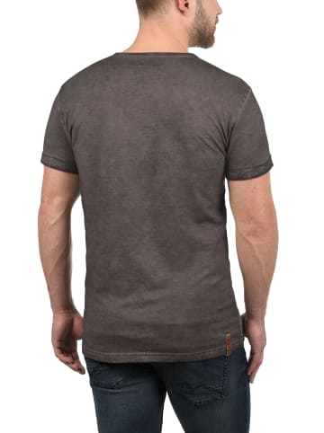 !SOLID Rundhalsshirt SDTihn in Braun