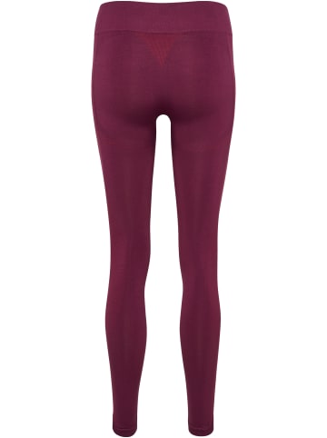 Hummel Hummel Tights Hmlmt Multisport Damen Schnelltrocknend Nahtlosen in PRUNE