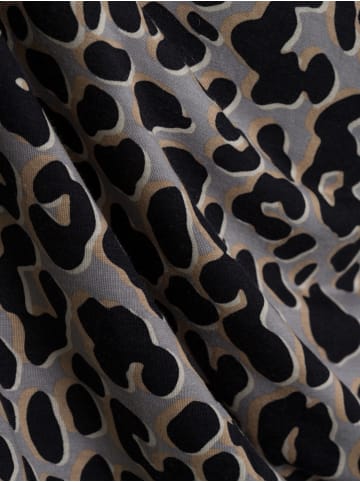 Betty Barclay Langarmshirt in hellgrau schwarz - 0001