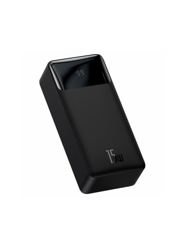 Baseus Baseus Bipow Powerbank mit Display 30000mAh 15W schwarz in Schwarz