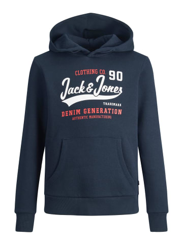 JACK & JONES Junior Kapuzen-Sweatshirt in navy blazer