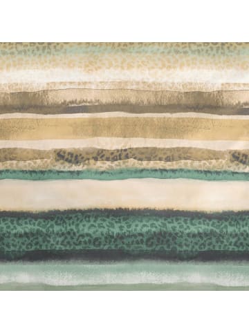 Dormisette Edel-Biber Bettwäsche in beige-grün