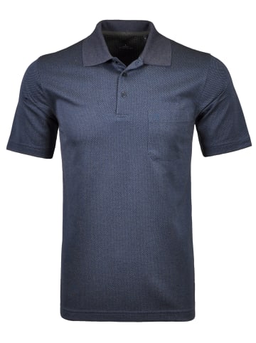 Ragman Polo fishnet in Marine