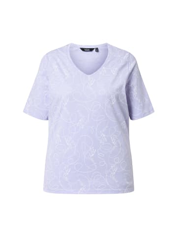 Ulla Popken Shirt in lavendel