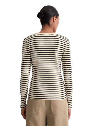 Marc O'Polo Gestreiftes Longsleeve regular in Dark Blue