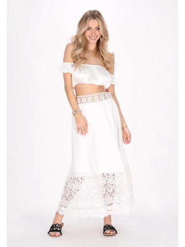 IZIA Women Skirt in white