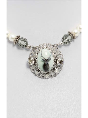 Schuhmacher Collier 1799 in weiß