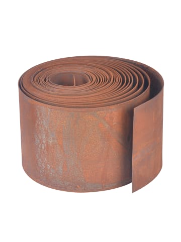 relaxdays Rasenkante in Braun - 10 m