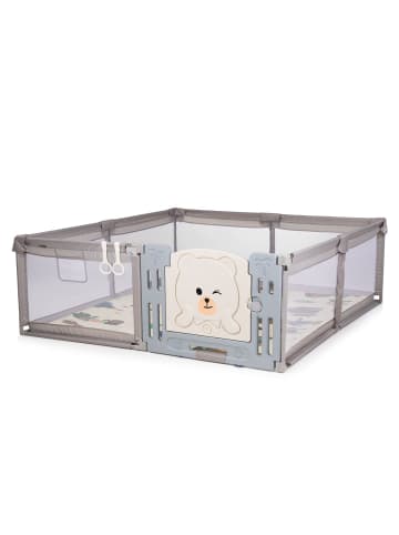 Chipolino Laufstall Amico Tür 180 x 200 in natur