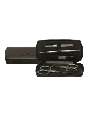 Windrose Ambiance Schmuckkasten Leder 12 cm schwarz
