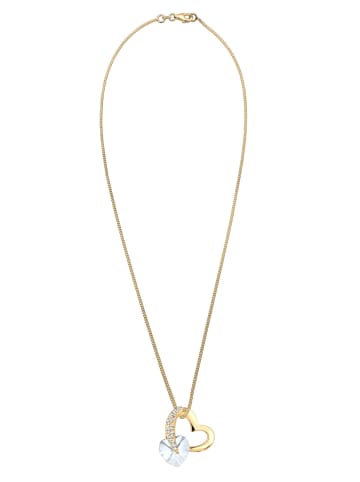 Elli Halskette 925 Sterling Silber Herz in Gold