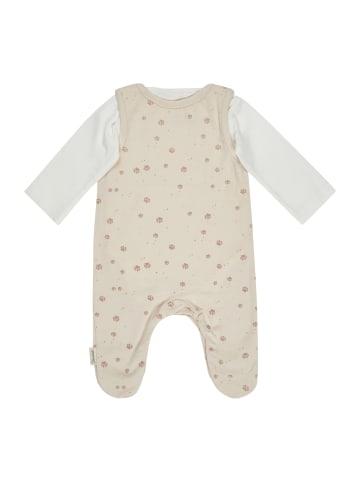 Sterntaler Strampler-Set Jersey Pfoten in natur