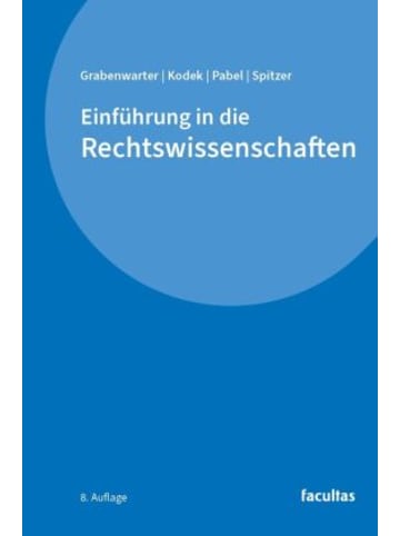 Facultas Verlag Buch - Einführung in die Rechtswissenschaften