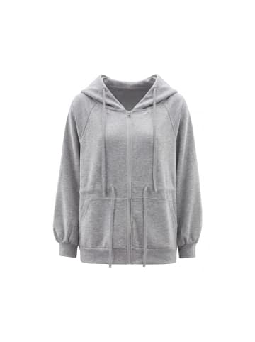 faina Women Hoodie in Grey Melange