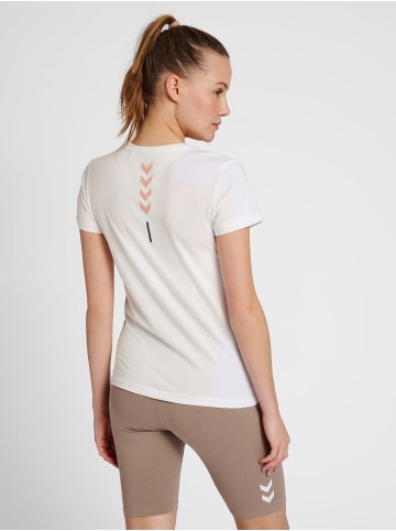 Hummel T-Shirt Hmlte Cali Damen in WHITE/WITHERED ROSE