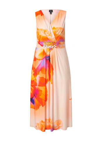 Ulla Popken Midikleid in apricot