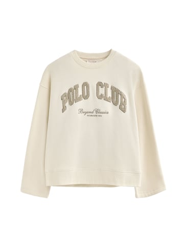 Polo Club Sweatshirt in Beige