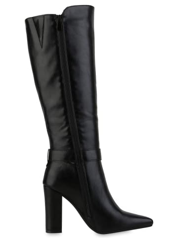 VAN HILL Klassische Stiefel Brittany in Schwarz
