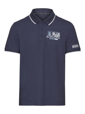 Delmao Poloshirt in marine
