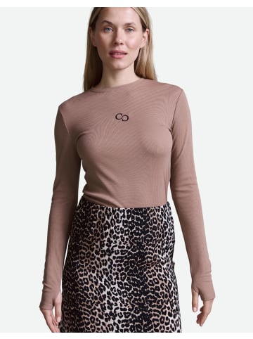 Cotton Candy Langarmshirt in wood