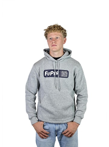 FuPer Kapuzenpullover Chris in Grey