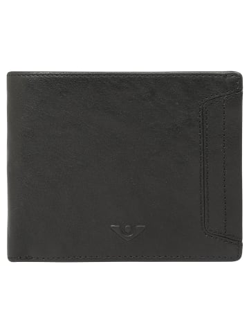 VLD VOi Leather Design Dakota Gero Geldbörse Leder 12,5 cm schwarz