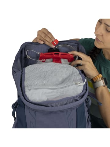 Osprey Tempest 26 - Women's Wanderrucksack 53 cm (black/coal grey) in anchor blue/atlas