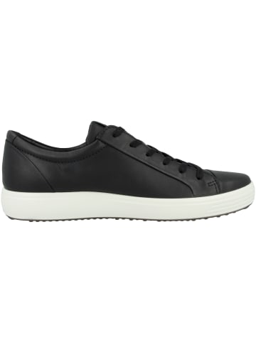 Ecco Schnürschuhe Soft 7 M in schwarz