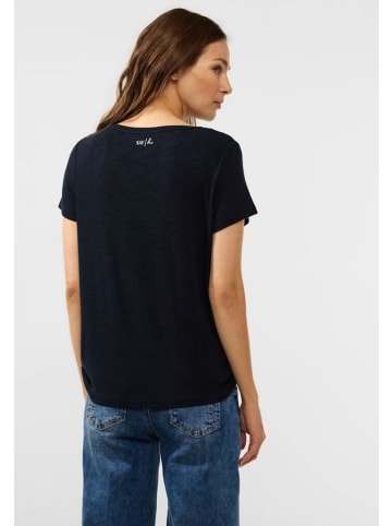 Street One T-Shirt in deep blue