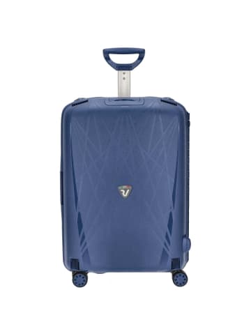 Roncato Light - 4-Rollen-Trolley M 68 cm (smeraldo) in navy