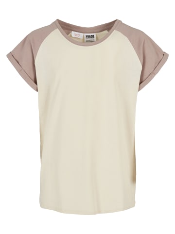Urban Classics T-Shirts in whitesand/duskrose