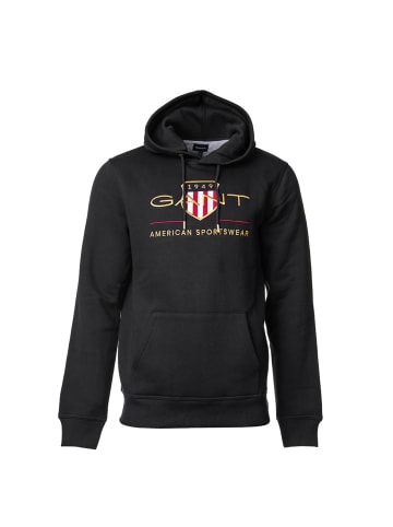 Gant Sweatshirt in Schwarz