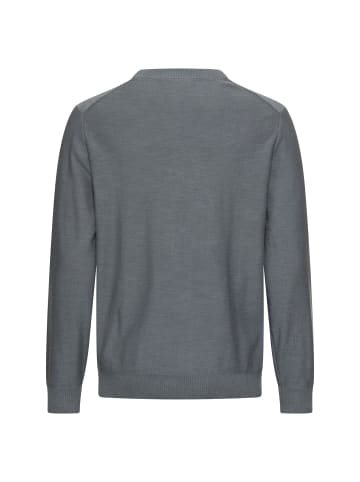 Camel Active Strickpullover aus reiner Baumwolle in Blau