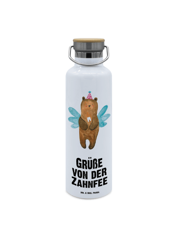 Mr. & Mrs. Panda Thermosflasche Bär Zahnfee mit Spruch in Weiß
