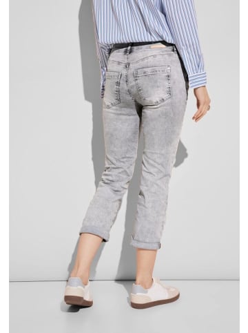 Street One Capri in light grey soft washed